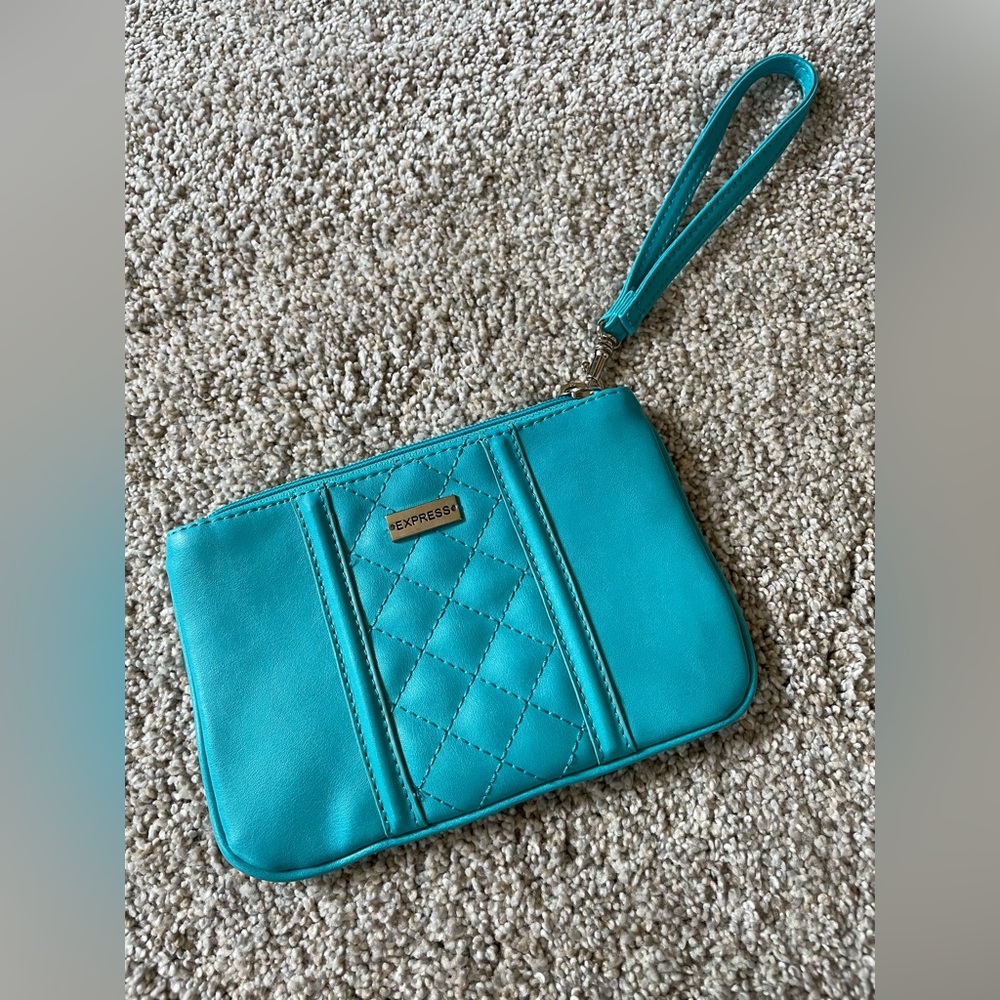 Turquoise Express Wristlet Purse